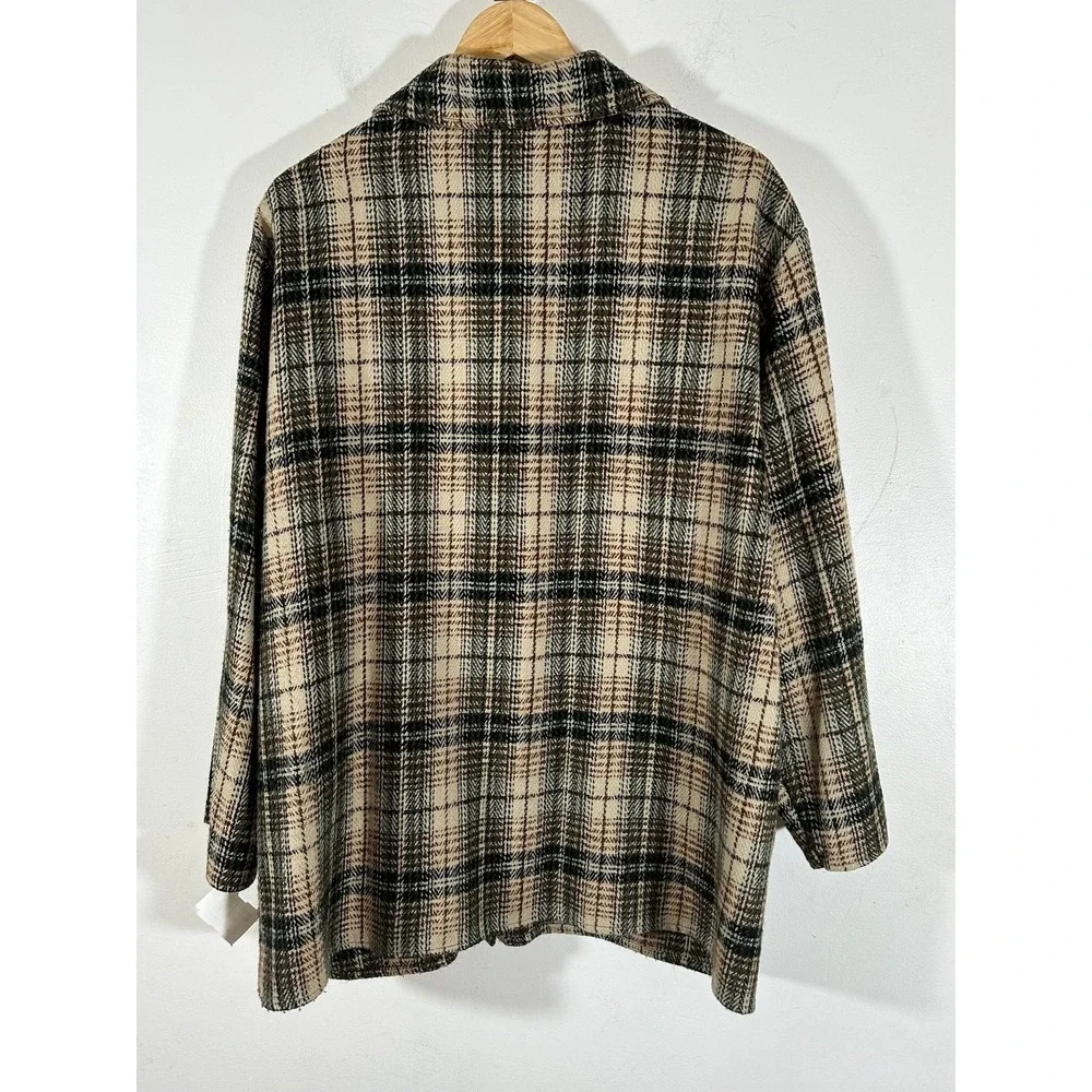 Vintage INCLINATIONS Shacket Work Barn Jacket Mens Size‎ Large